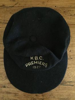 Kew Baseball Club Premiers Cap, 1929