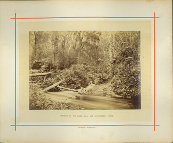 Junction of the River Watt and Contentment Creek / [by] Nicholas Caire, circa 1876