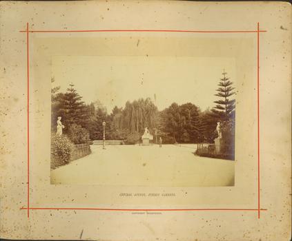 Central Avenue, Fitzroy Gardens / [by] Nicholas Caire, circa 1876