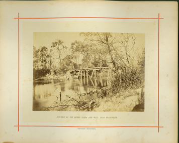 Junction of the Rivers Yarra and Watt, Near Healesville / [by] Nicholas Caire, circa 1876