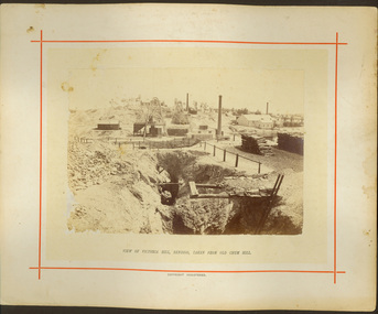 View of Victoria Hill, Bendigo, taken from Old Chum Hill / [by] Nicholas Caire, circa 1876