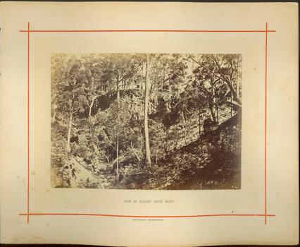 View of Sailor’s Creek Falls / [by] Nicholas Caire, circa 1876