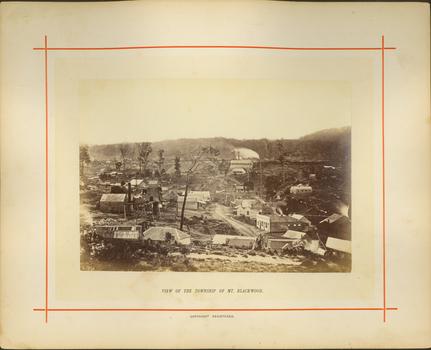 View of the Township of Mt. Blackwood / [by] Nicholas Caire, circa 1876