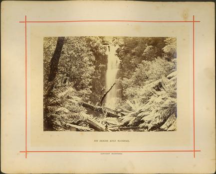 The Erskine River Waterfall / [by] Nicholas Caire, circa 1876