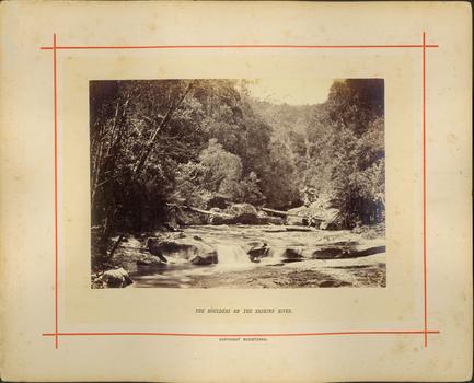 The Boulders on the Erskine River / [by] Nicholas Caire, circa 1876