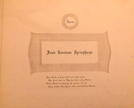 Page 18 - In Memoriam / compiled by John William Springthorpe and illustrated by J. Longstaff