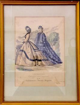 'The Newest French Fashions', from the Young Englishwoman, 1864