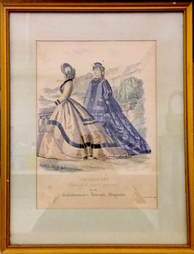 'The Newest French Fashions', from the Young Englishwoman, 1864