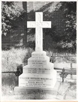 Walsh grave, Boroondara General Cemetery, circa 1965
