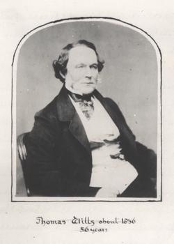 Thomas Wills about 1856, 56 years