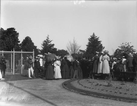 'Bowling at Auburn Heights' Recreation Club Opening, 1906