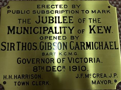 The Jubilee of the Municipality of Kew