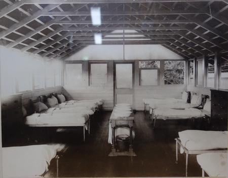 Tent Dormitory, Kew Cottages
