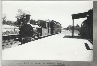 F.182 on Outer Circle Train, circa 1928