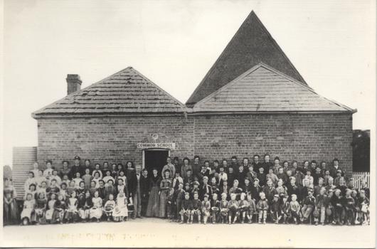Kew Common School, circa 1863