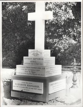 King family memorial, Boroondara General Cemetery, circa 1965