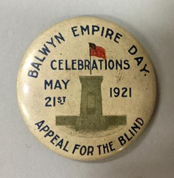 Balwyn Empire Day Celebrations, Appeal for the Blind, May 21st 1921