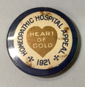 Heart of Gold: Homeopathic Hospital Appeal 1921