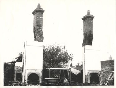 Partially Demolished Building, Kew