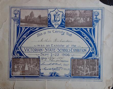 Victorian State Schools Exhibition, 1906