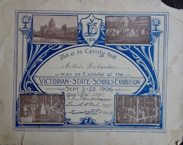 Victorian State Schools Exhibition, 1906