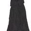 Black Silk & Guipure Lace Evening Dress, 1980s