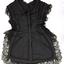 Black Silk & Lace Bodice, 1880s