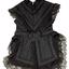 Black Silk & Lace Bodice, 1880s