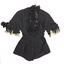 Black Silk & Lace Bodice, 1880s