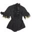 Black Silk & Lace Bodice, 1880s