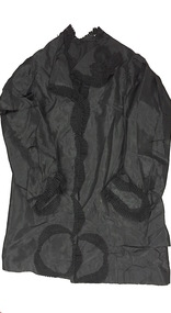 Black Silk & Lace Evening Jacket, 1860s