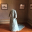 Quilted Wool & Silk Afternoon Dress, circa 1878