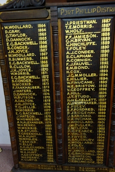 MUIOOF: Port Phillip District/Yarra Yarra District