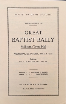 Great Baptist Rally