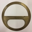 A Victorian cased brass full-circle protractor, by W. F. Stanley, late 19th century