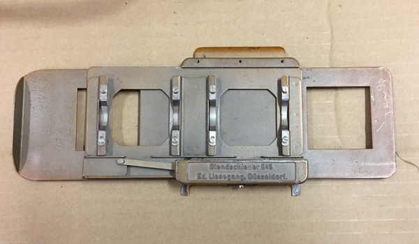 Slide Projector manufactured by Liesegang, Dusseldorf