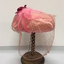 Pink Silk & Net 'Pillbox' Hat 
