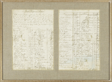 Testimonial to Uriah Whidycombe, 1852