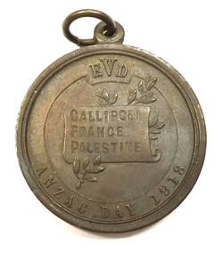 ANZAC Day Children's Medal, 1918