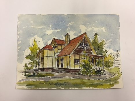 Home of Nettie and Vance Palmer, 7 Ridgeway Avenue, Kew