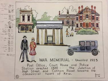 6. War Memorial: Unveiled 1925