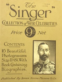 The "Singer" Collection of War Celebrities