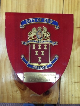 Kew Garden Club, Recreational Achievement Award, 1979