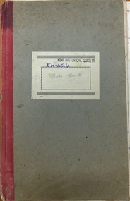 Minute Book [of the Committee] of the East Kew Womens Club, 1953-56