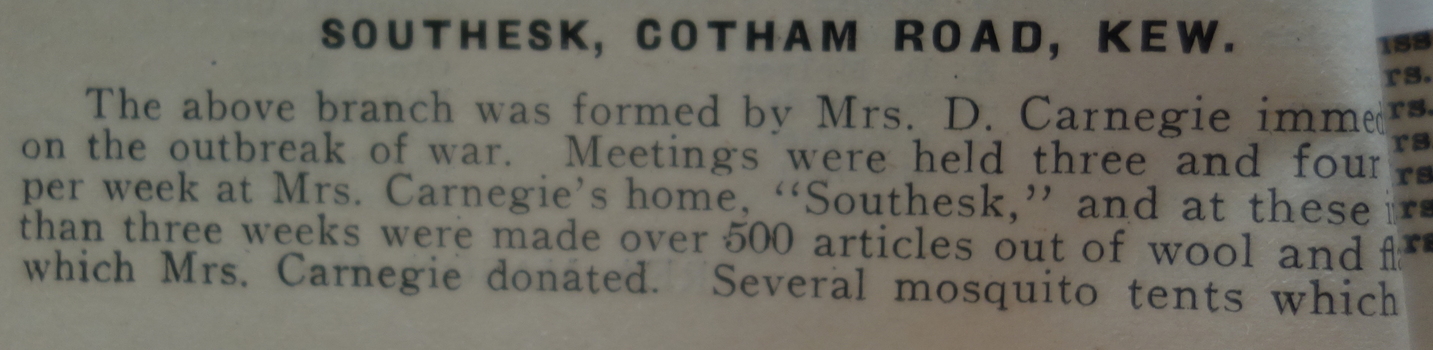 Voluntary War Workers Record