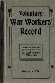 Voluntary War Workers Record