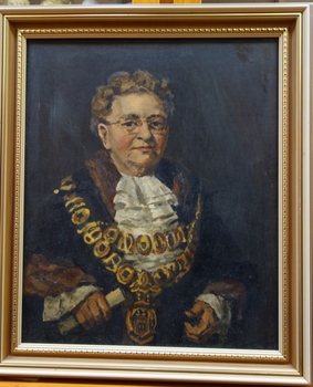 Cr Marie Dalley, Mayor of Kew 1954-1955