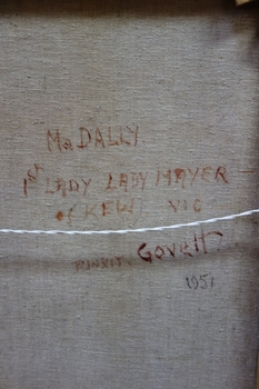Cr Marie Dalley, Mayor of Kew 1954-1955