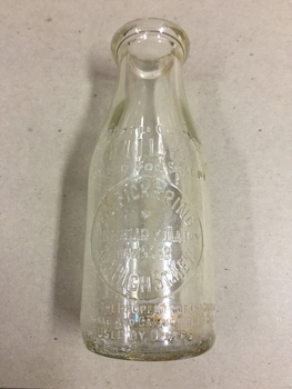 Milk Bottle, FG Pickering, Highbury Dairy