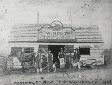 Sandhill Forge, Cotham Road, circa 1900